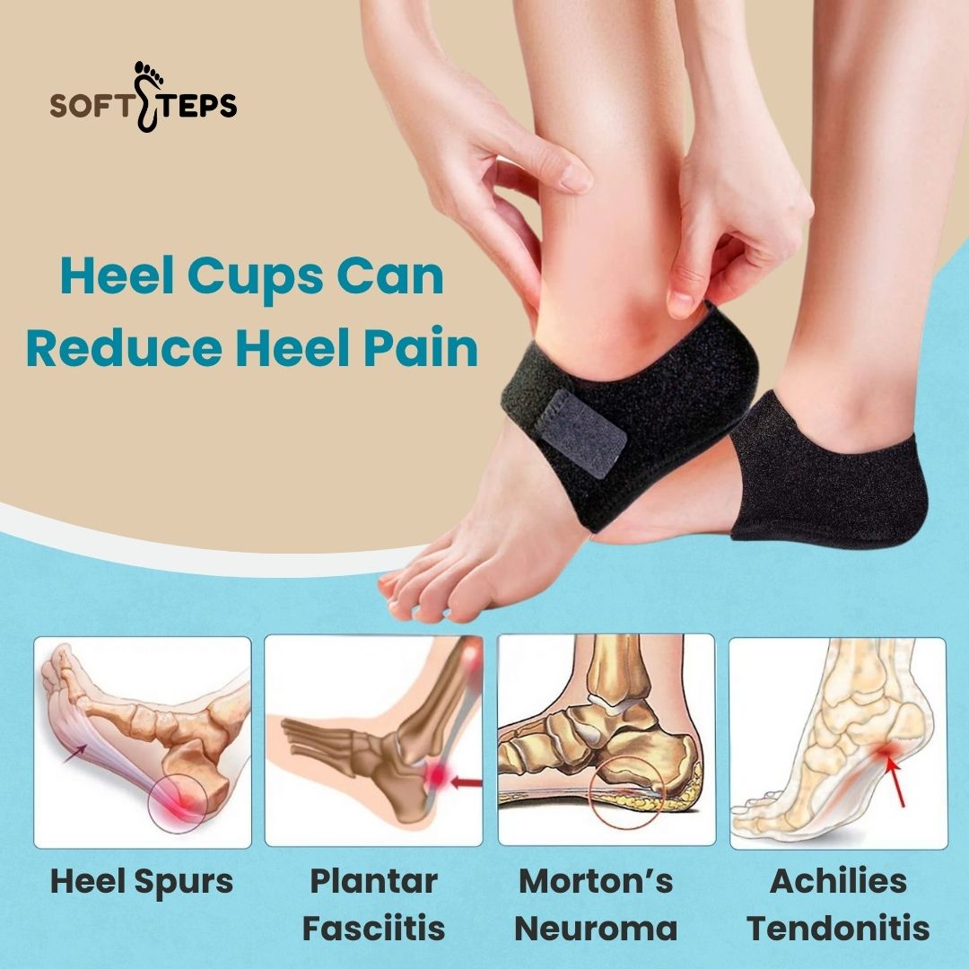 SoftSteps Heel Protectors - Gel pad for heel pain