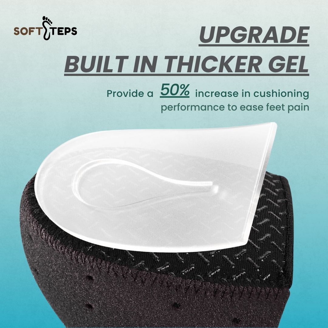 SoftSteps Heel Protectors - Gel pad for heel pain