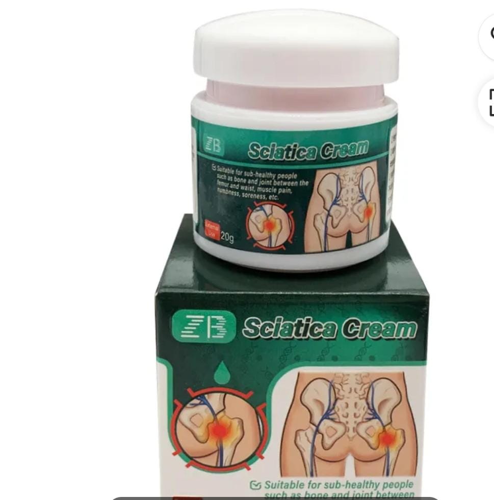 Sciatica Cream – Fast Comfort for Nerve &amp; Back Pain